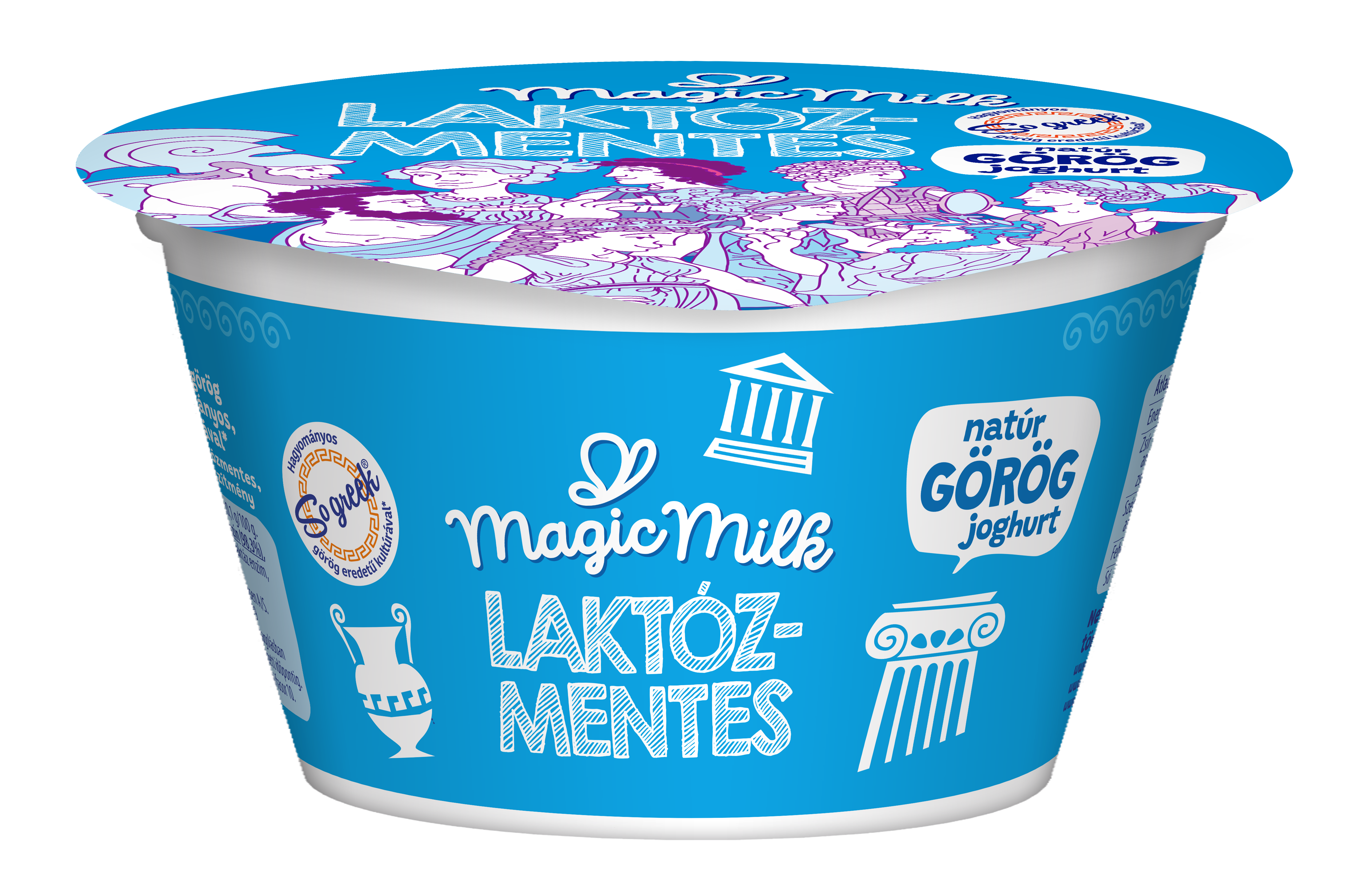 Magic Milk laktózmentes natúr görög joghurt 10% 150g